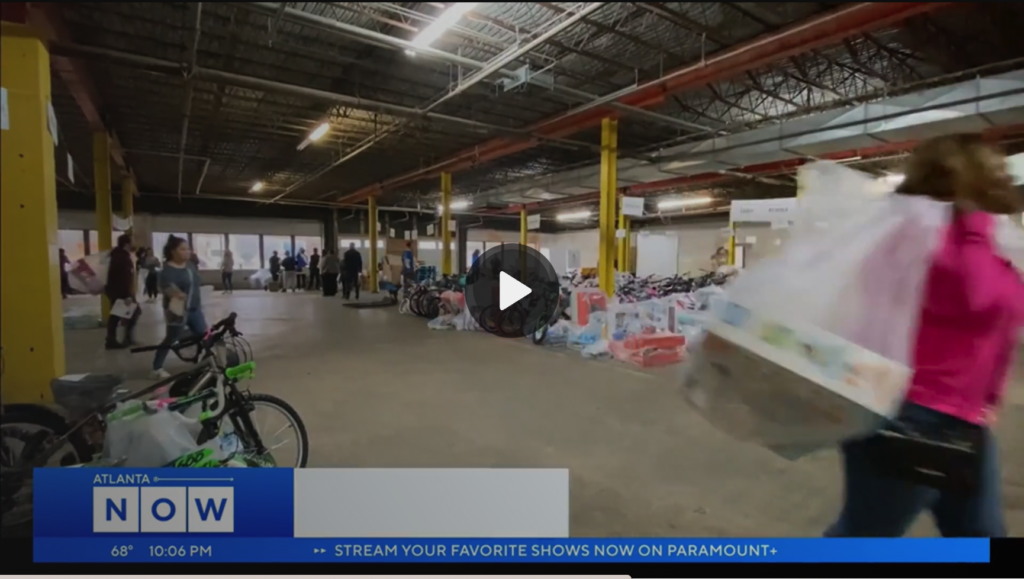 Massive volunteer operation prepares Christmas gifts for foster kids in