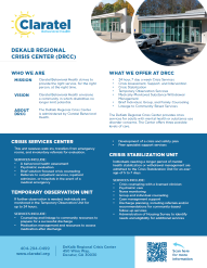 Claratel Program Flyers Screenshot